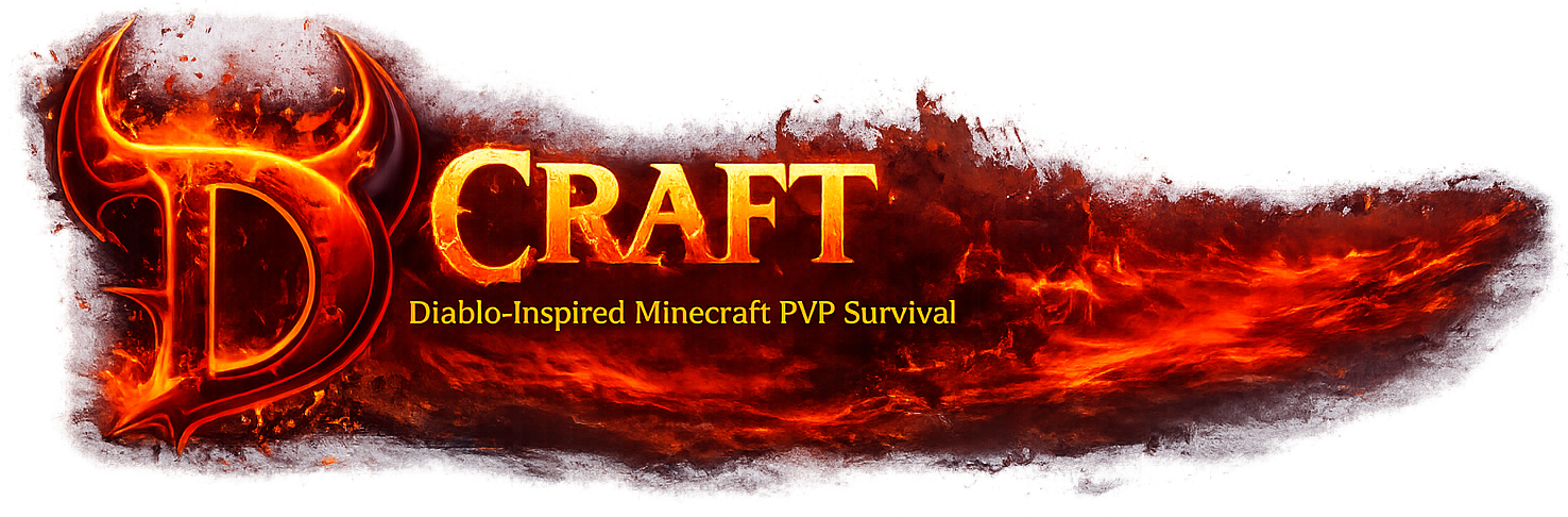 [NEW] DCraft – Diablo-Inspired Minecraft Server | Factions | Custom Modpack